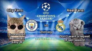 CAT MEMES Manchester City (3) 1-1 (4) Real Madrid | Quarter-Final 2nd Leg | Champions League 2023-24