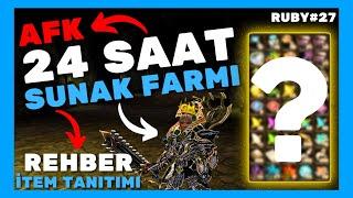 24 SAAT SUNAK AFK FARMI ! MAT SETLE ZİHİNSEL SUNAK FARMI ? SUNAK İTEM TANITIMI ! Metin2 TR Ruby #27