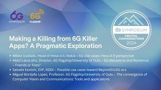 Making a Killing from 6G Killer Apps? A Pragmatic Exploration