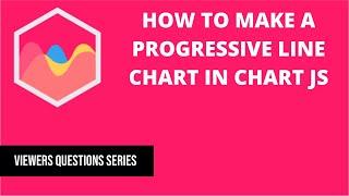 How to make a progressive line chart in Chart JS