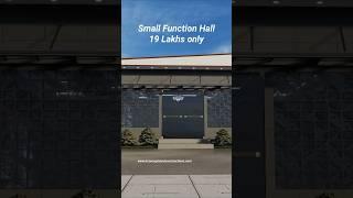 Small Function Hall - Construction Cost : 19 Lakhs #shorts