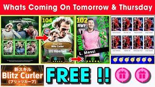 What Is Coming On Tomorrow Monday & Next Thursday In eFootball 2025 Mobile !! Free Epic Players 