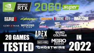 RTX 2060 Super in 2022 | I5-12400 | 1080p - 1440p - 20 Games Tested