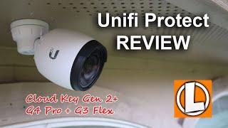 Unifi Protect Video Security System Review - Cloud Key Gen 2 Plus + G4 PRo + G3 Flex PoE Cameras