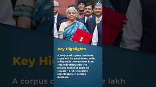 Union Budget 2024-25 | FM Nirmala Sitharaman Presents Interim Budget | UPSC