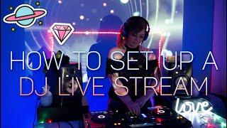 How to set up a DJ Live Stream  OBS studio - MacBook - DSLR