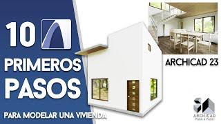 MODELANDO UNA CASA DESDE CERO rápido!  | 10 primeros pasos en ARCHICAD 23 | 2020