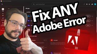 Fix ANY Adobe Error with this tool! (Creative Cloud Cleaner Tool)