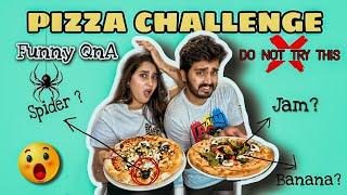 PIZZA CHALLENGE | HE PUT SPIDER ON MY PIZZA | FUNNIEST VLOG | NACH