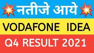 Vodafone q4 results 2021,Idea q4 results 2021,Vodafone share latest news,vi share latest news ●SFS●