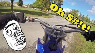 Two-stroke engine runaway!! YZ250