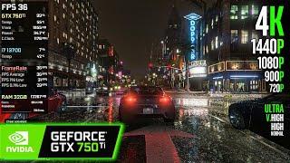 GTX 750 Ti | GTA V Enhanced & Legacy - 4K, 1440p, 1080p, 900p, 720p - Ultra, V.High, High, Normal