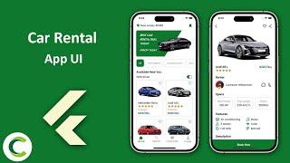 Car Rental App UI in Flutter | RentalCar