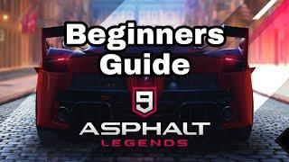 Asphalt 9 - Comprehensive Beginners Guide