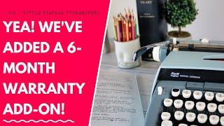 An Explanation of Our 6 Month Warranty | Jot & Tittle Vintage Typewriters