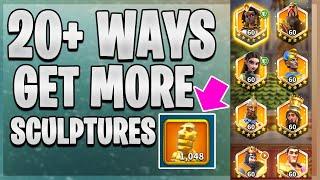 How to Get More Legendary Sculptures in RoK 2022 [ 20+ Ways F2P ] | Rise of Kingdoms