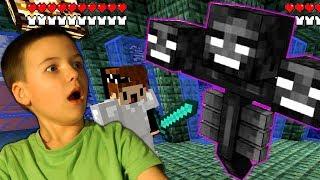 ARENA MOB Minecraft Battle - KokaPlay with Father for KIDS