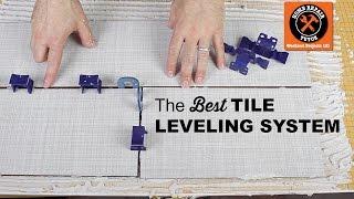 The Best Tile Leveling System for Bathroom Tile -- by Home Repair Tutor