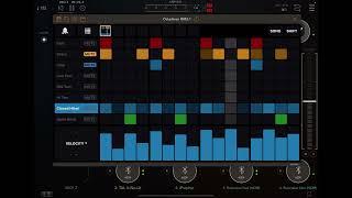 Dub Techno Jam with iPad - AUM - Octachron sequencer + Fugue Machine + Ruismaker Noir