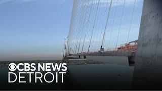 Crews make finishing touches to Gordie Howe International Bridge