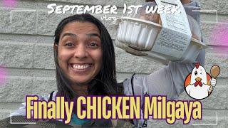 RUNNING TO GET CHICKEN | INTERNATIONAL STUDENT VLOG IN CANADA | TORONTO | GROCERY | HARMEET PANESAR