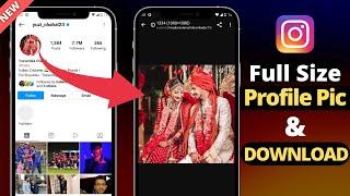 How To View Someones Instagram Profile Picture in Full Size | Instagram Profile Picture Download