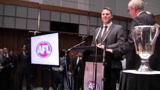 Steve Irons MP launches Parliamentary Friends of Australian Rules Football and the AFL