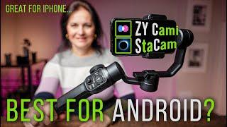 ZHIYUN SMOOTH 5 gimbal with 2 APPS! ZY Cami & StaCam! In depth review 2022