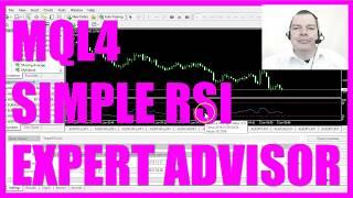 MQL4 TUTORIAL - SIMPLE RSI EXPERT ADVISOR