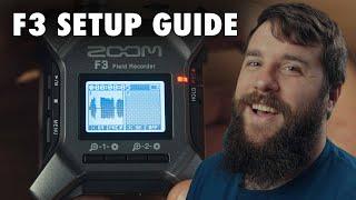 Best Settings For The Zoom F3 Audio Recorder