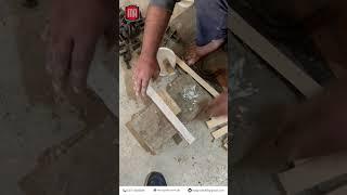 How MA sports creates handles of cricket bats.