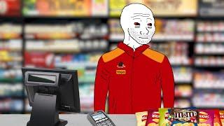 Wojak works Night Shift