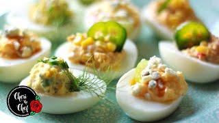 Pampered Chef Quick Cooker Egg Rack | Easy Hard Boiled Eggs    Deviled Egg Recipes