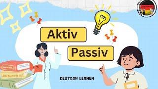 Grammatik:Aktiv & Passiv einfach erklärt. #deutschlernen #deutsch #german #viral #fyp #explore #das