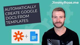 Zapier Examples: Automatically create a Google Doc from a template like "document automation"