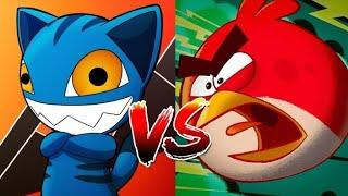 Red Bird (Angry Birds) VS SKY Cat (Funki Punky)