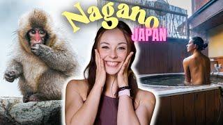 Japan Travel Vlog | ️Winter getaway to Nagano | Exploring the Snow Monkey Park, Onsen Village