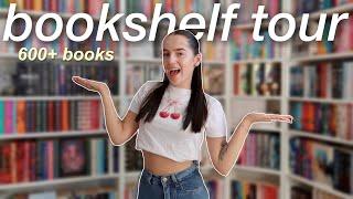 BOOKSHELF TOUR | 600 books, bookshelf organisation, special editions