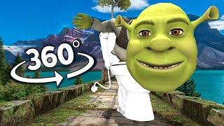 Find Shrek Toilet | Skibidi Toilet Finding Challenge 360° VR Video