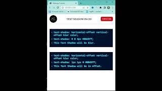 Use these Text Shadow Effects in CSS |#meltango  #shorts