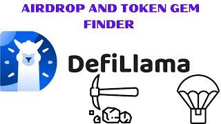 DEFILLAMA - Great tool for finding 100 x Airdrops / Information covering all aspects of DeFi