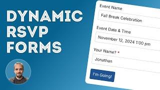 How to Add a Free Dynamic RSVP Forms to Your WordPress Events Calendar (Easy Setup!)