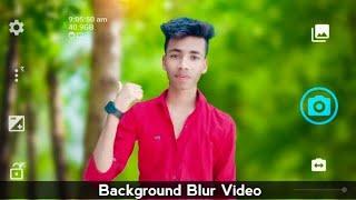 Open Camara Settings Video Background Blur || background blur video [Hindi] Mr Amit Tech 