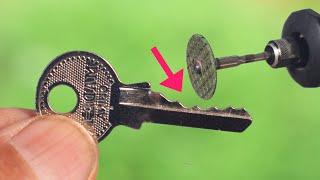 Easy way to Creative a Key for All Locks! Make a Key That Unlocks all Locks