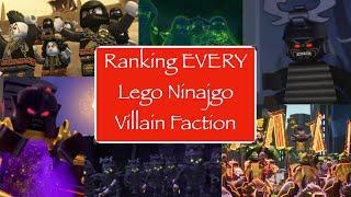 Ranking Every Villain Faction in Lego Ninjago!