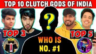 WHO IS REAL CLUTCH GOD OF INDIA ? Ft #nizgamer #smartypie #mcaddon #techno #senpai #adispot #mrlapis