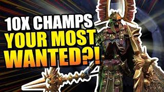 10X Summons for... Your MOST WANTED Champs?! | Raid: Shadow Legends