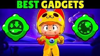 BEST 5 GADGETS IN BRAWL STARS - (S35)