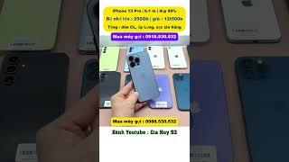 iPhone 13 Pro, màu xanh dương rất đẹp, bộ nhớ lớn 256gb, tặng đầy đủ phụ kiện #13pro