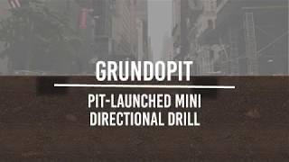 GRUNDOPIT® Pit-Launched Mini Directional Drill Animation | TT Technologies